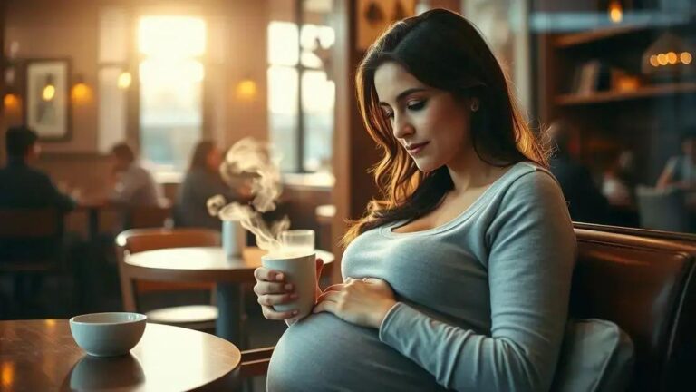 Consumo de cafeína na gravidez pode afetar o coração do bebê?